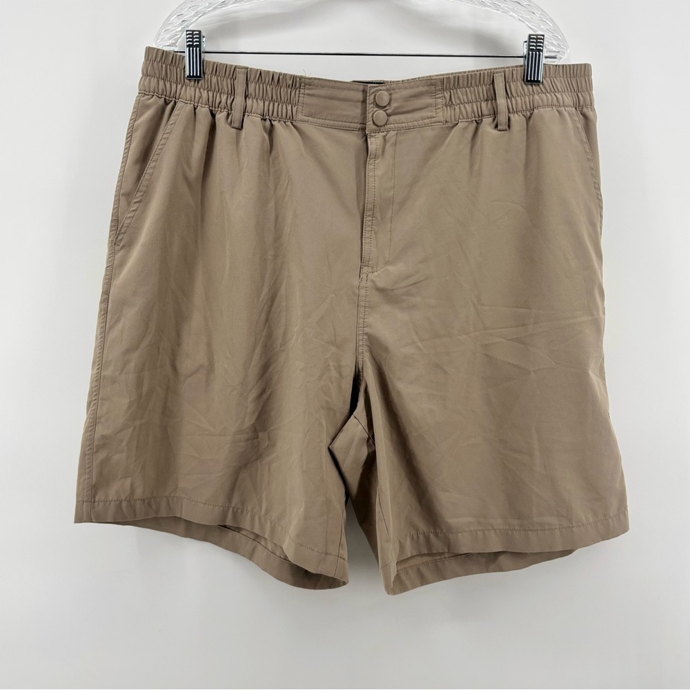Burlebo Mens Desert Khaki Everyday‎ Short Duck Hunt popcket Shorts Size XXL